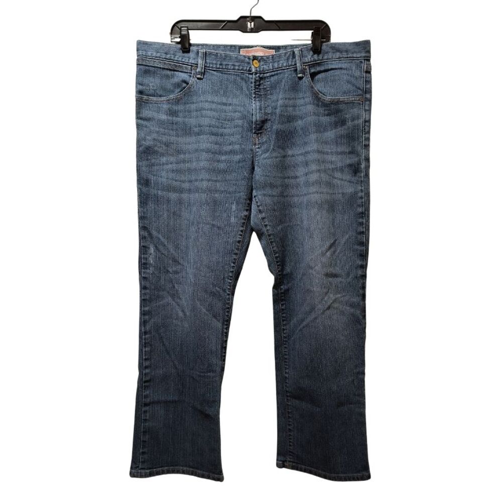 Vintage GAP Boyfriend Jeans Women's 16R Blue Distressed Denim 40x29 Y2K 2000s